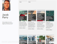 Tablet Screenshot of jacobparry.net